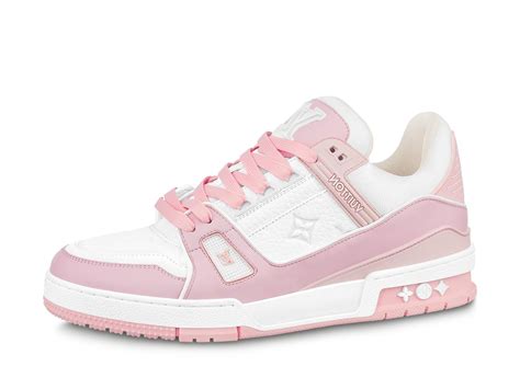 louis vuitton pink and white